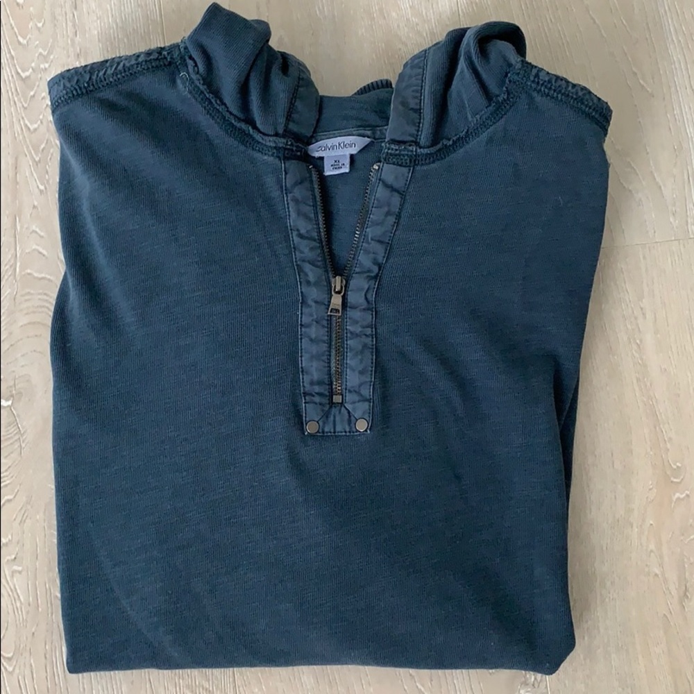 Men’s Calvin Klein half zip hoodie